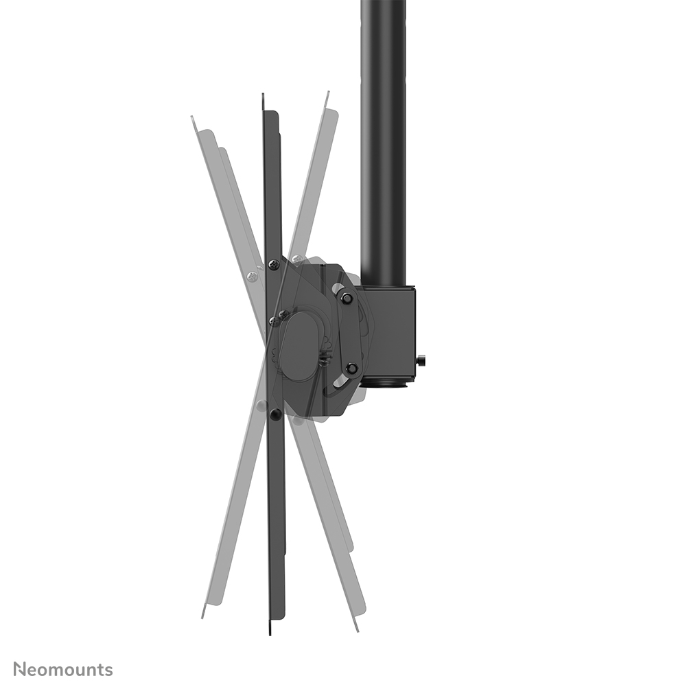 Neomounts CL35-440BL16XL Soporte de techo para monitor/TV 37-70" - alt. 250-300 cm